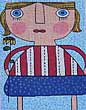 Girl with Sunflower  M-808