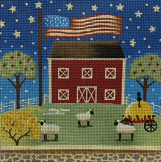 Barn: Patriotic Barn MCBN07