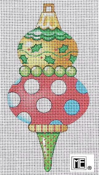 Christmas Ornament: Classic Red Dot MECO05