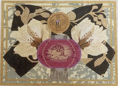 Purple Lantern Mah Jong Bag MJ-8