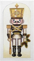 Gold Nutcracker Ornament NC-6a