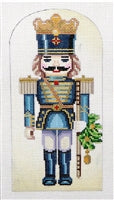 Blue Nutcracker Ornament NC-6c