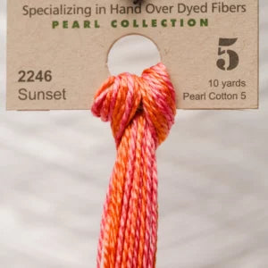 Weeks Dye Works Hand Dyed Pearl Cotton #5 2100 - 4199