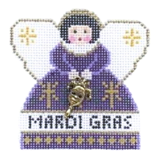 Mini - Angel: Mardi Gras (Purple) PP999BD