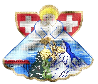 Angel with Charms: Switzerland (Matterhorn) PP994AL