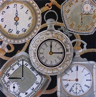 Silver Pocketwatch Collage PW-1