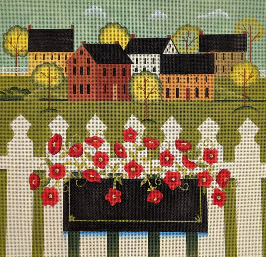 Town with Flower Box EWE263