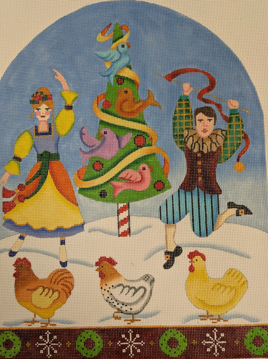 Twelve Days of Christmas - B400B center panel