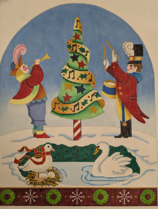 Twelve Days of Christmas - B400C right panel