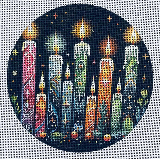 Painted Candles 4 ON-9