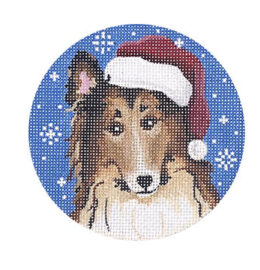 Rough Collie Santa  DG27