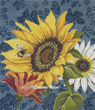 Floral: French Sunflower SNFL02