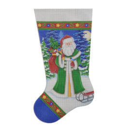 Old World Santa with Sled  STK03