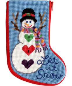 Let It Snow Mini Stocking SZ1003