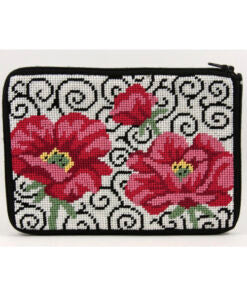 Poppies On Scroll SZ575