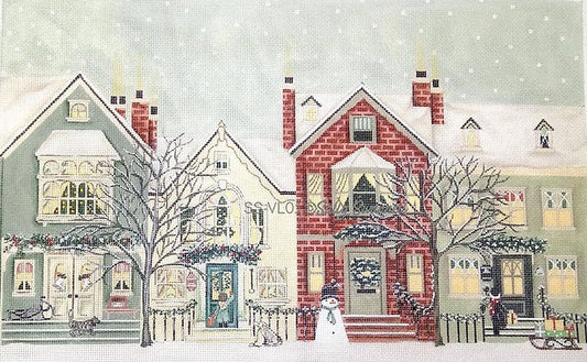 Village: Snowy Street SSVL02