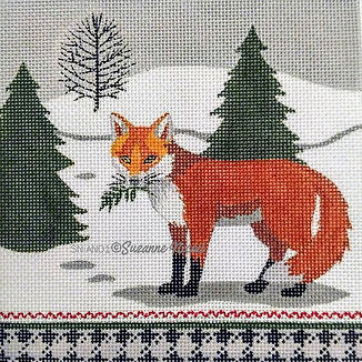 Animals: Winter Wonderland Fox SNAN01