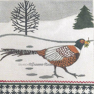 Animals: Winter Wonderland Pheasant SNAN04