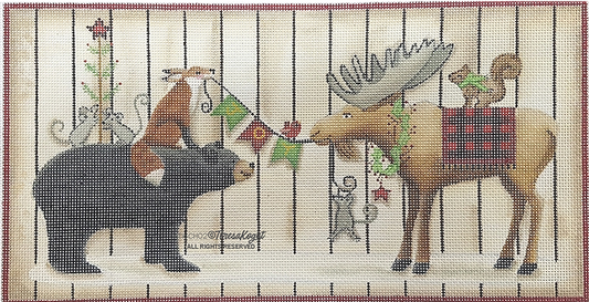 Christmas: Decorating the Moose TKCH01