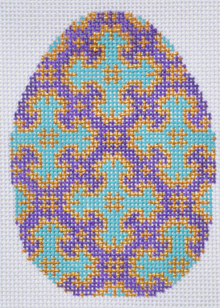 Blue and Purple Egg TM-17