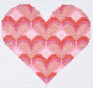 Pink/Red Heart TM-31