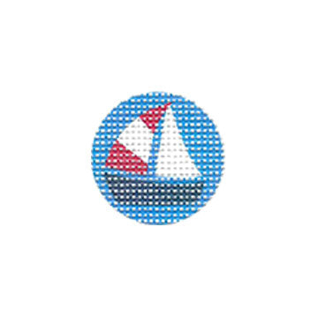Bag Tag Sailboat TTF036