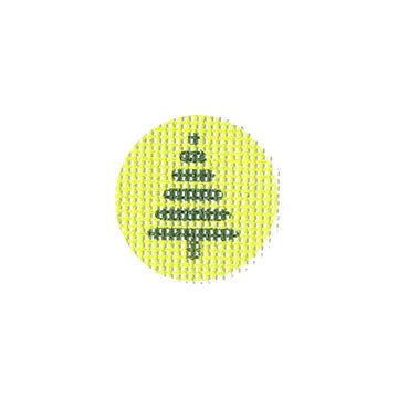 Bag Tag Pine Tree TTF057