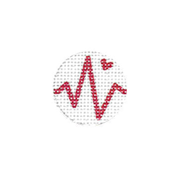 Bag Tag Heart Beat TTF151