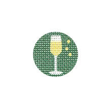 Bag Tag Champagne Glass TTF226
