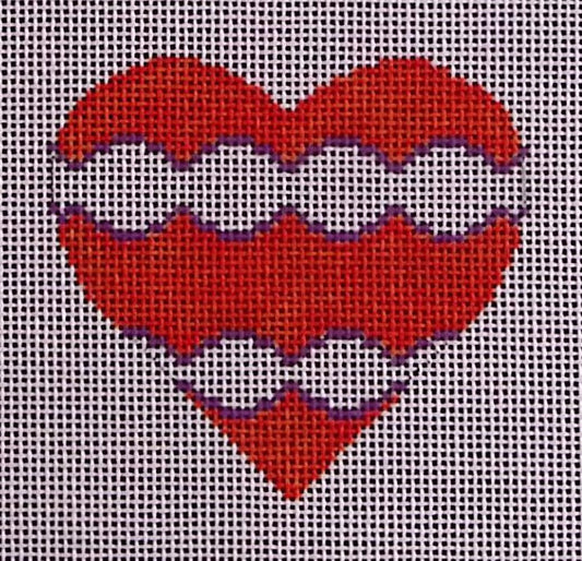Lil Orange Heart H-50
