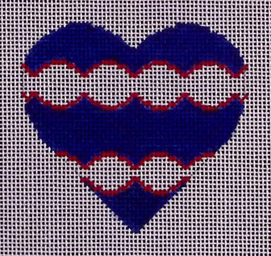 Lil Blue Heart H-53