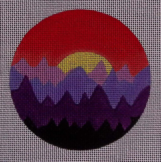 Mountain Sunset O-085