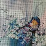 Watercolor Birdy  BD-5