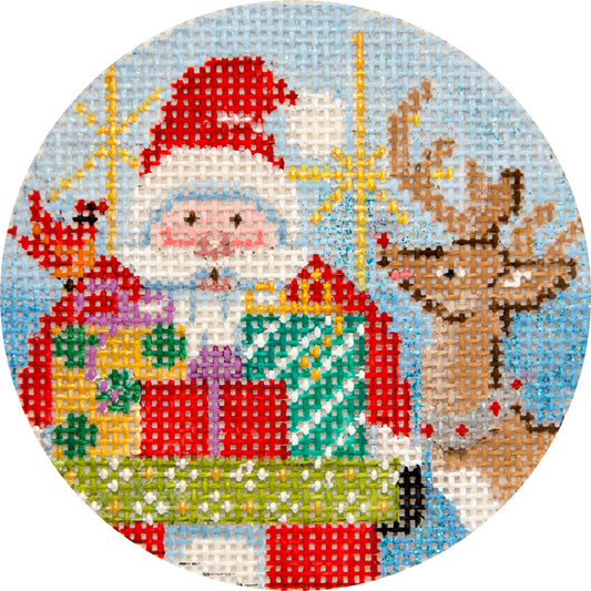 Santa & Reindeer X239