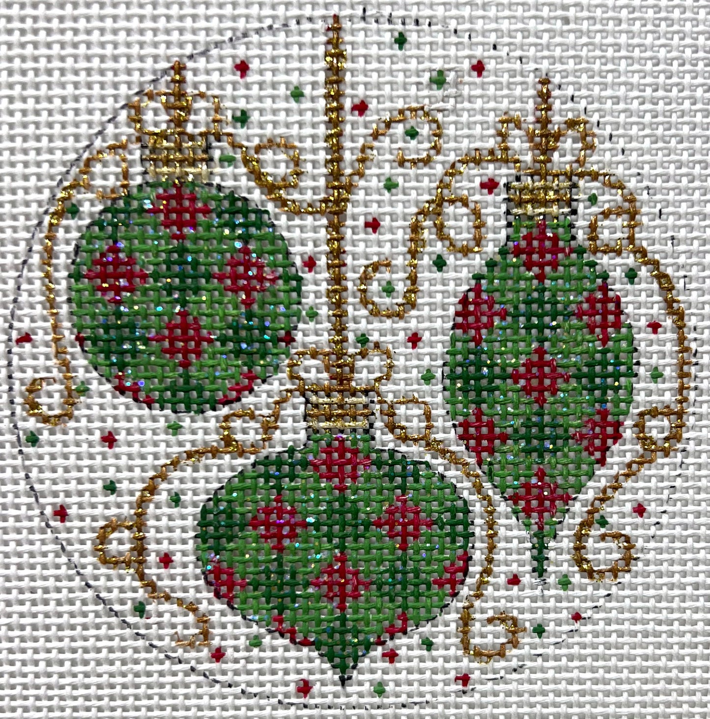 Green Ornaments X377