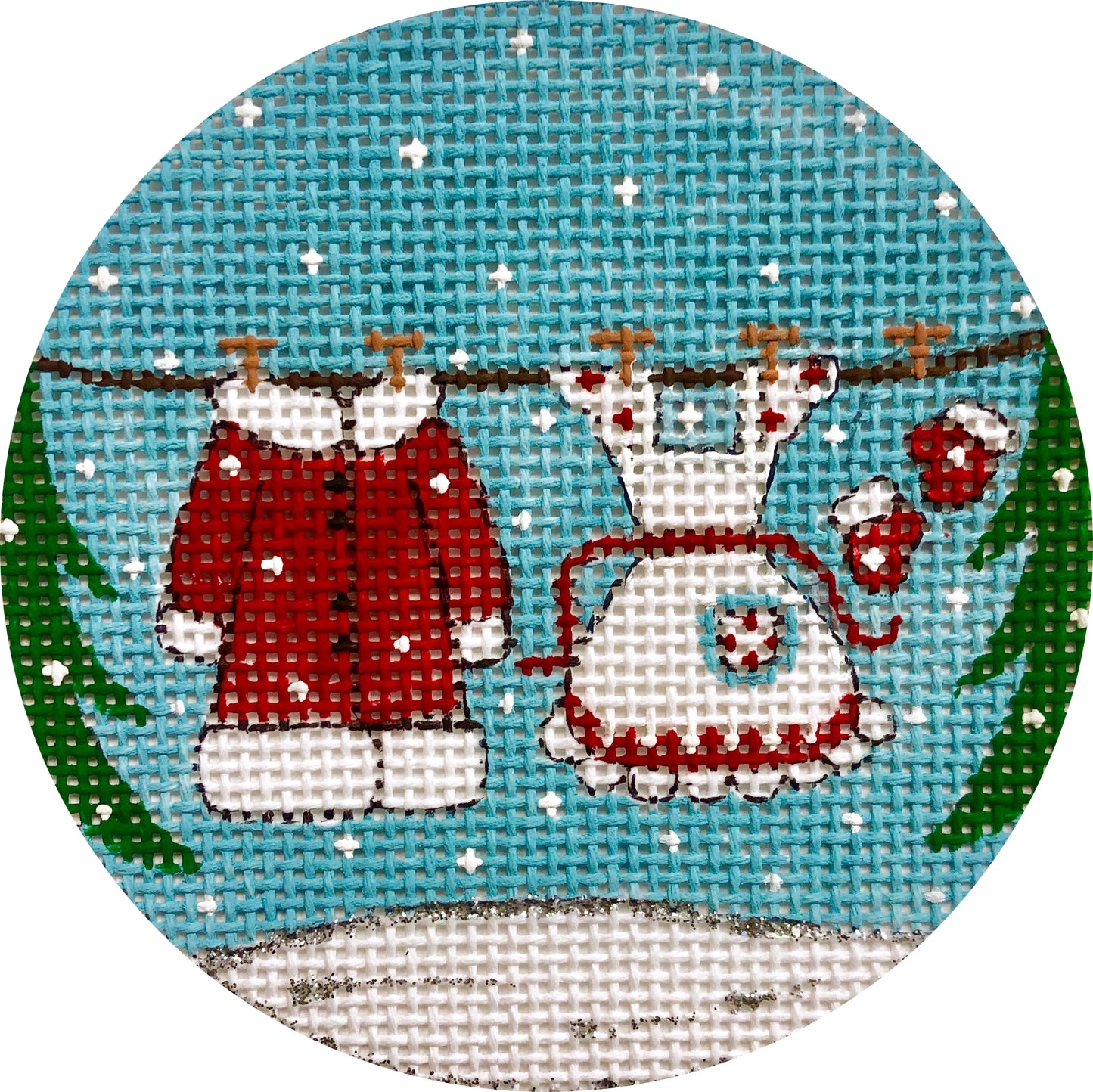 Mrs Claus Clothesline X387