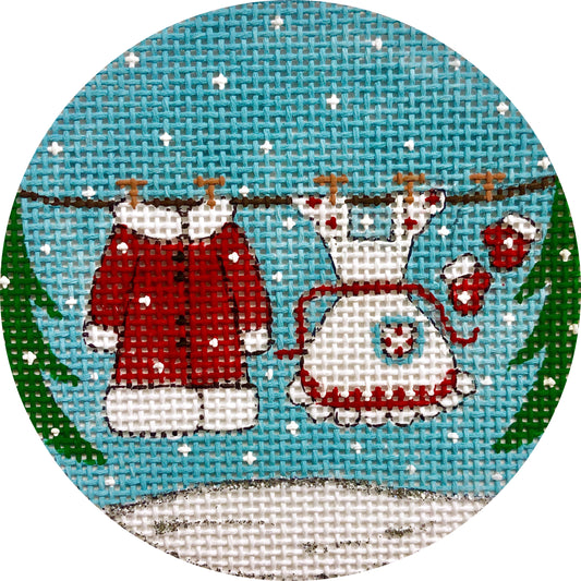 Mrs Claus Clothesline X387