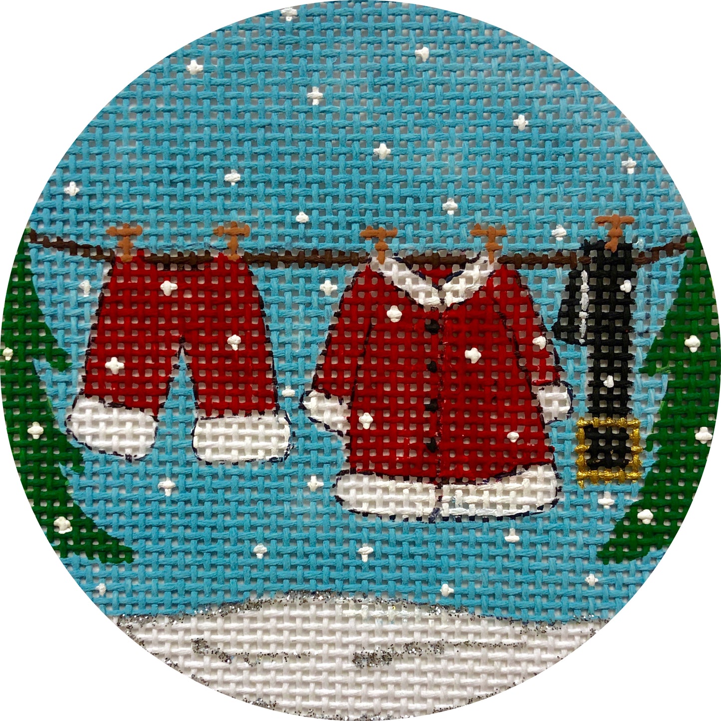 Santa Claus Clothesline X388