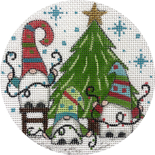 Tree Decorating Gnomes X419
