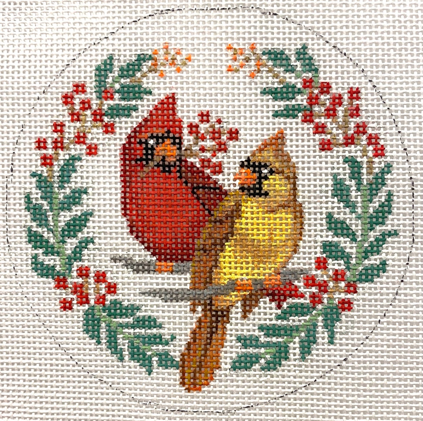 Two Cardinals & Laurel X455