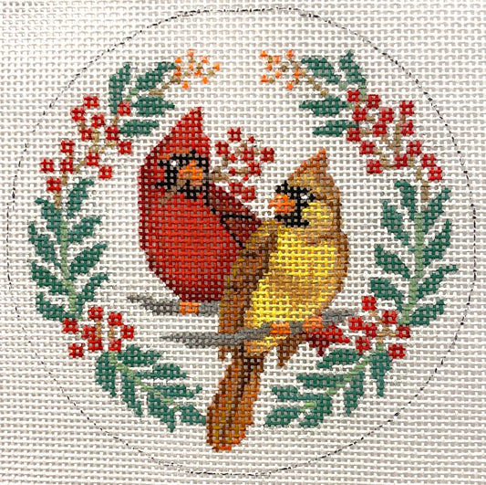 Two Cardinals & Laurel X455