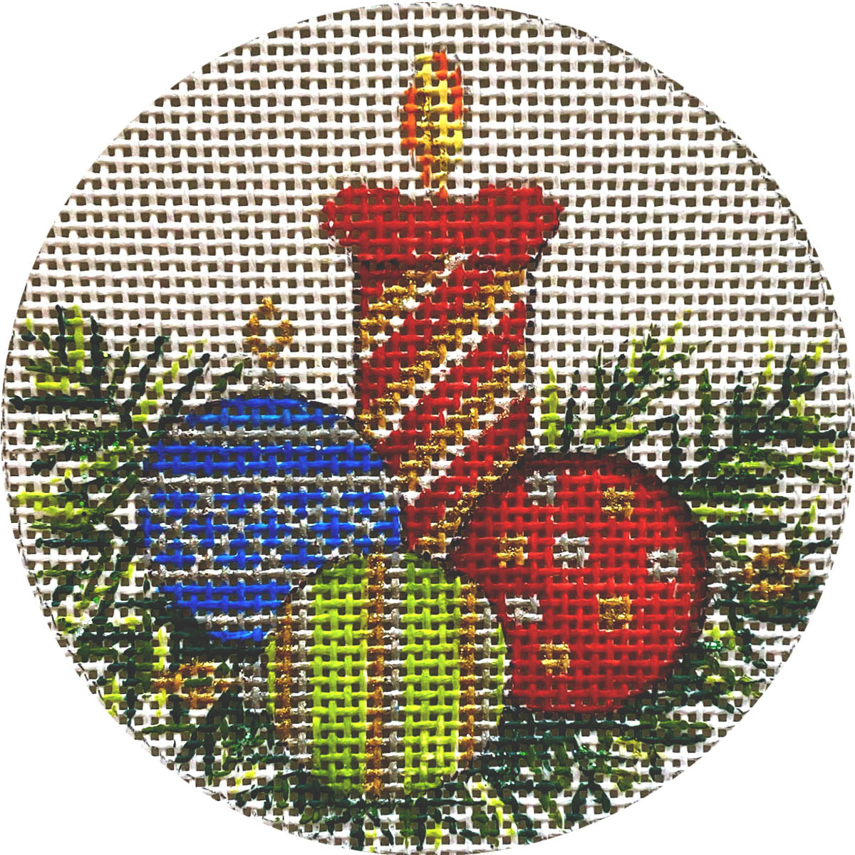 Candle And Ornaments X485