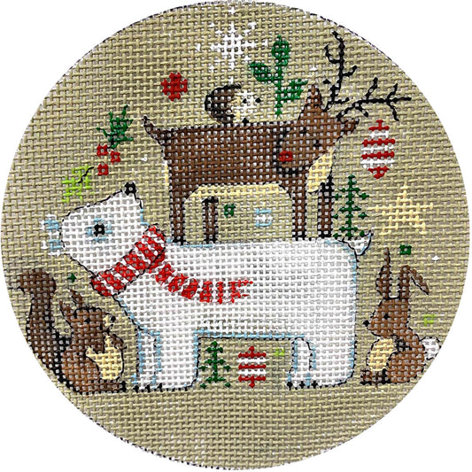 Polar Bear Stacked Animals X491