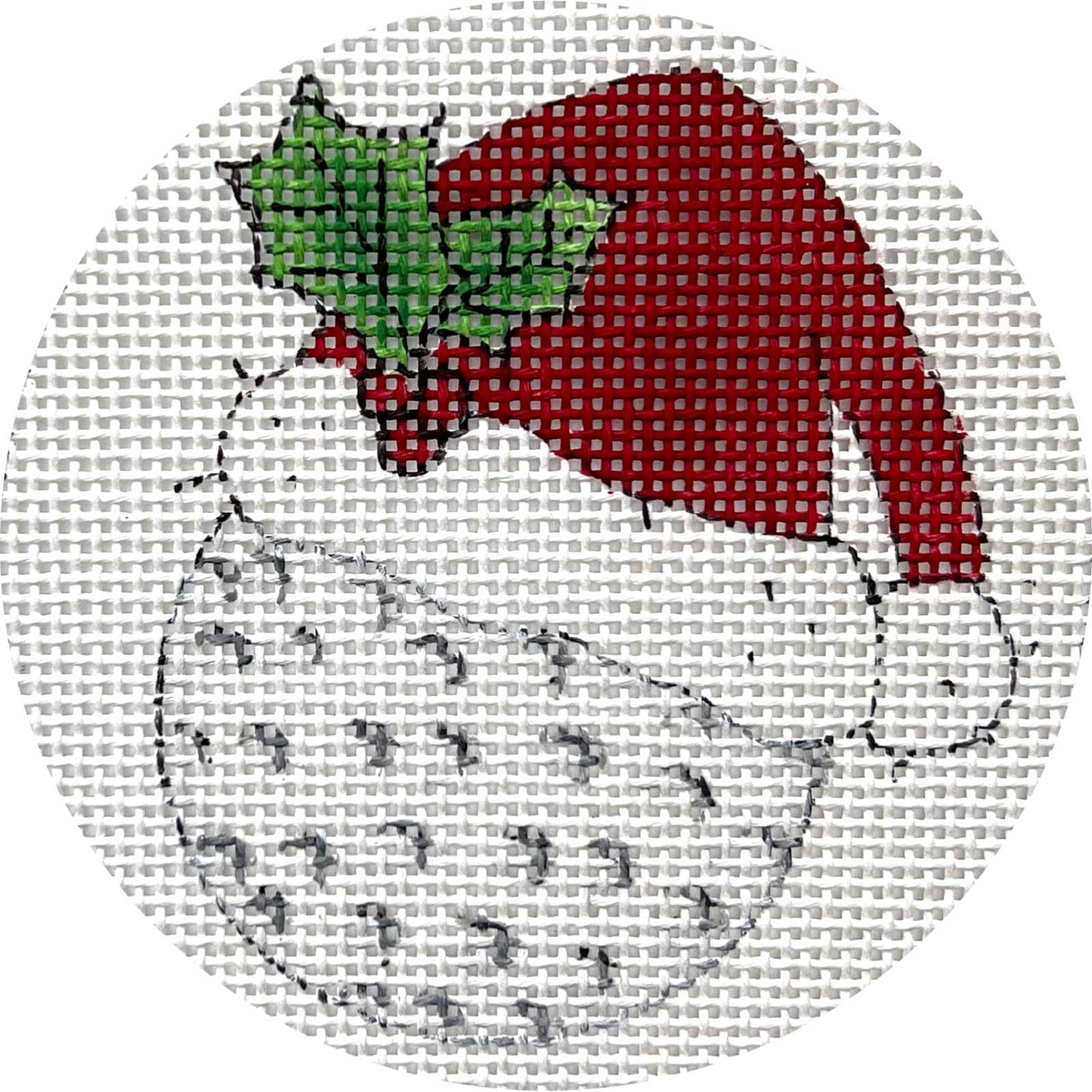 Golf Ball With Santa Hat X533