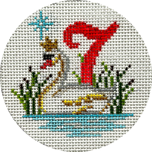 Seven Swans A Swimming X546