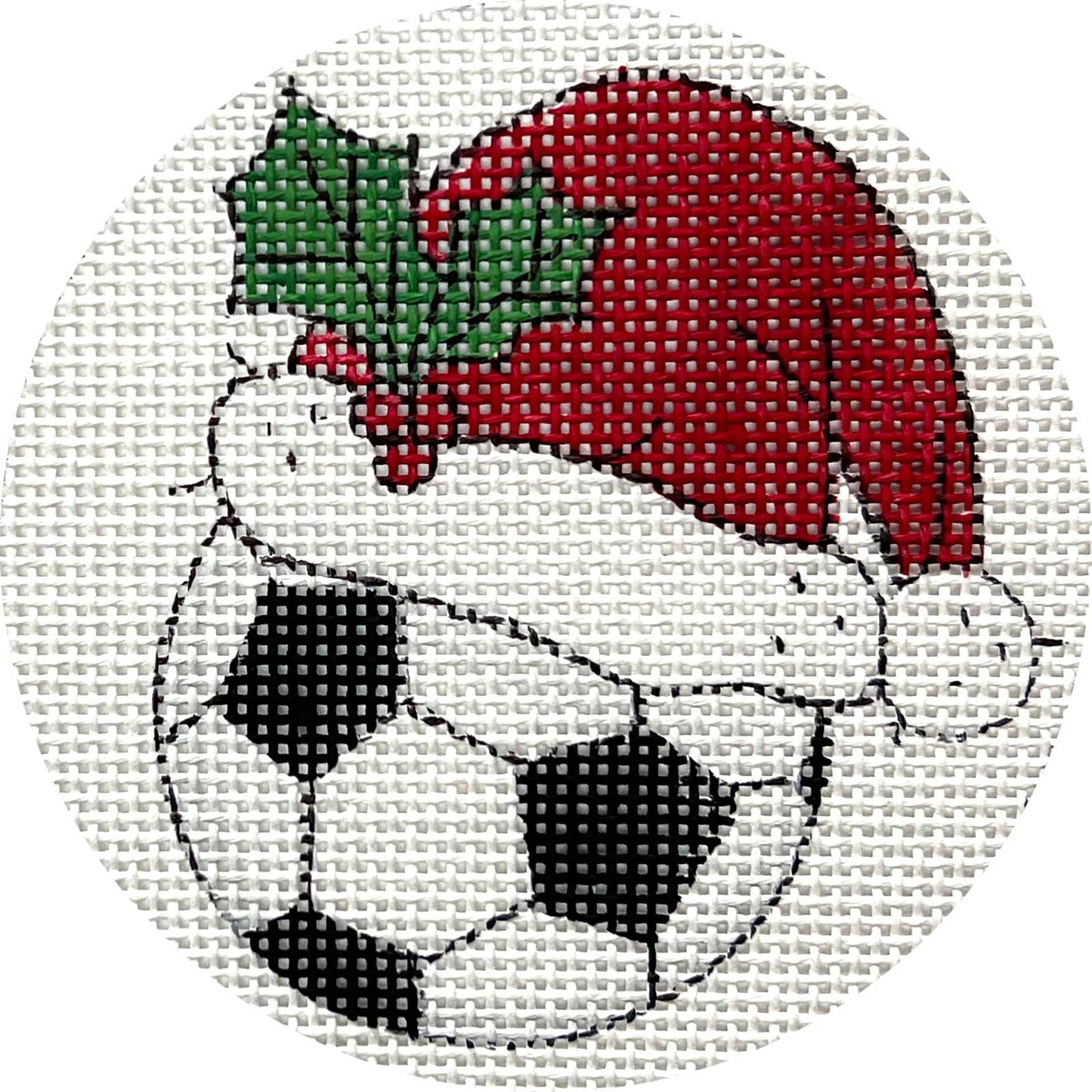Soccer Ball With Santa Hat X552
