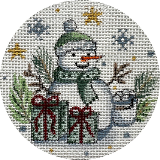 Snowman With Gifts X610