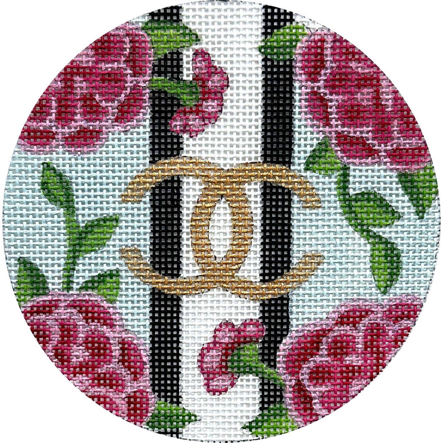 Chanel Floral Round X654