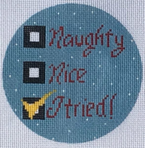 Naughty, Nice Ornament ZIA-50