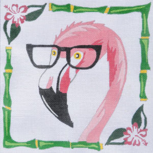 Flamingo with Glasses ZIA-59